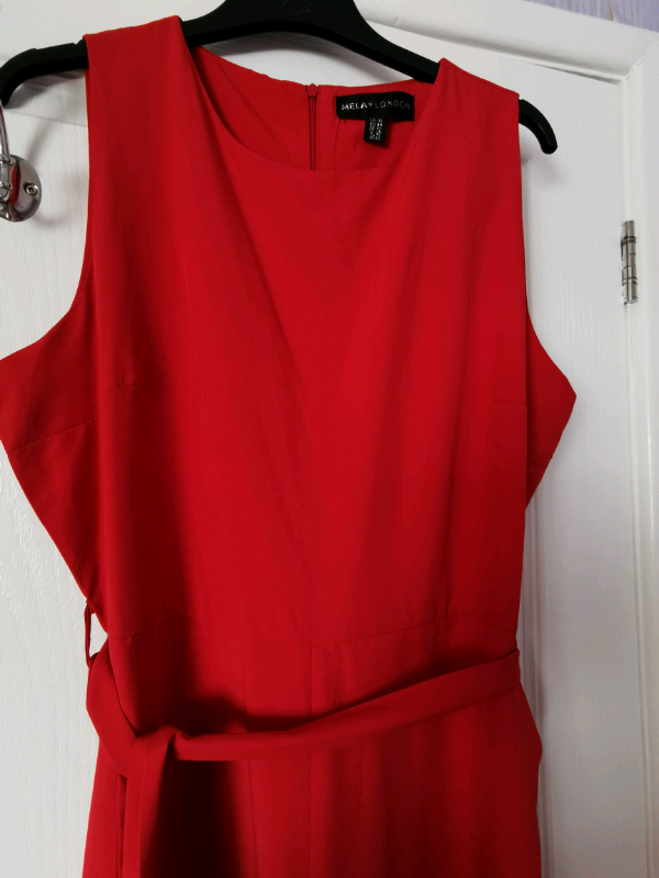 red jumpsuit size 16